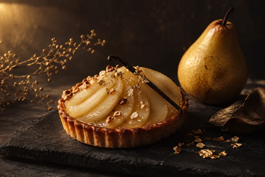 Golden Hour Pâtisserie editorial photograph